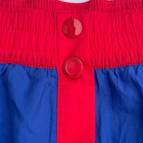 Nike Sportswear Skirt Blue Void Color Block Midi Women's Sz S Streetwear - Picture 5 of 7